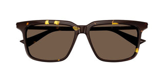 Bottega Veneta BV1261S men Havana Squared Sunglasses