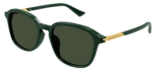 Bottega Veneta BV1262SA men Green Squared Sunglasses