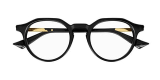 Bottega Veneta BV1263O men Black Pantos Eyeglasses