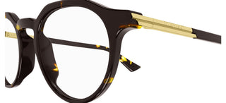 Bottega Veneta BV1263O men Havana Pantos Eyeglasses