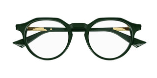 Bottega Veneta BV1263O men Green Pantos Eyeglasses