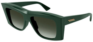 Bottega Veneta BV1270S women Green Squared Sunglasses