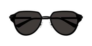 Bottega Veneta BV1271S unisex Black Pilot Sunglasses