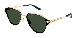 Bottega Veneta BV1271S unisex Gold Pilot Sunglasses