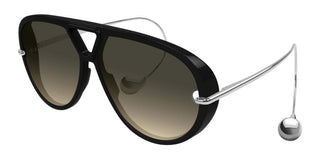 Bottega Veneta BV1273S women Black Pilot Sunglasses