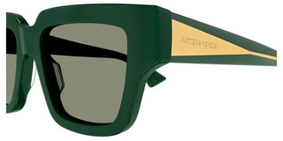 Bottega Veneta BV1276S women Green Squared Sunglasses