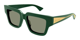 Bottega Veneta BV1276S women Green Squared Sunglasses