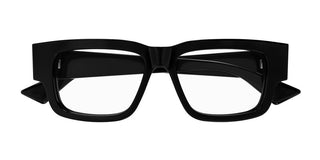 Bottega Veneta BV1280O women Black Rectangle Eyeglasses