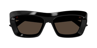 Bottega Veneta BV1283S women Black Squared Sunglasses