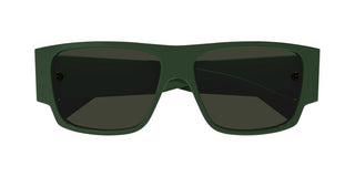 Bottega Veneta BV1286S men Green Squared Sunglasses