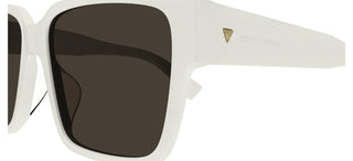 Bottega Veneta BV1287SA women White Squared Sunglasses