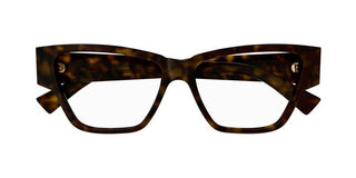 Bottega Veneta BV1288O women Havana Butterfly Eyeglasses