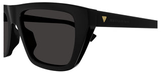 Bottega Veneta BV1291S women Black Squared Sunglasses