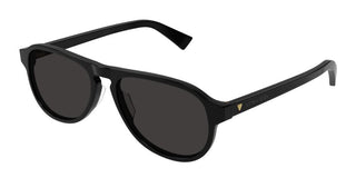 Bottega Veneta BV1292S men Black Oval Sunglasses