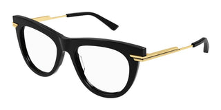 Bottega Veneta BV1297O women Black Pantos Eyeglasses