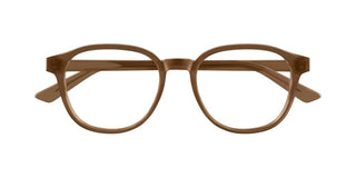 Bottega Veneta BV1312O men Brown Round Eyeglasses