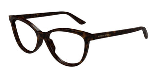 Bottega Veneta Bv1313o Women Havana Cat Eye Eyeglasses