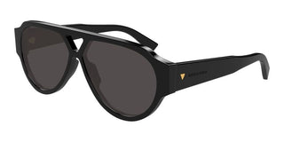 Bottega Veneta Bv1318s Men Black Pilot Sunglasses