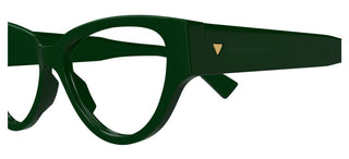 Bottega Veneta BV1320O women Green Cat Eye Eyeglasses