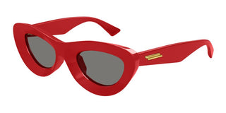 Bottega Veneta Bv1325s Women Red Cat Eye Sunglasses