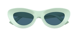 Bottega Veneta BV1325S women Green Cat Eye Sunglasses