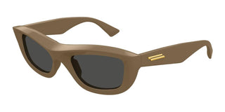 Bottega Veneta BV1326S unisex Brown Geometric Sunglasses