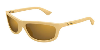 Bottega Veneta BV1327S unisex Yellow Squared Sunglasses