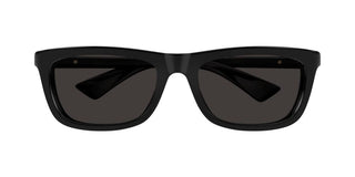 Bottega Veneta Bv1328s Unisex Black Squared Sunglasses