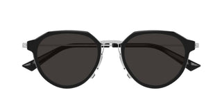 Bottega Veneta BV1331S unisex Black Round Sunglasses