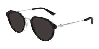 Bottega Veneta BV1331S unisex Black Round Sunglasses