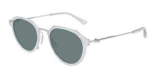 Bottega Veneta BV1331S unisex White Round Sunglasses