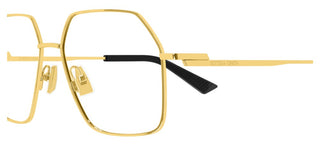 Bottega Veneta BV1332O women Gold Geometric Eyeglasses