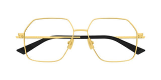 Bottega Veneta BV1332O women Gold Geometric Eyeglasses