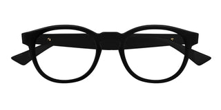 Bottega Veneta BV1339O unisex Black Round Eyeglasses