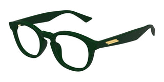 Bottega Veneta BV1339O unisex Green Round Eyeglasses