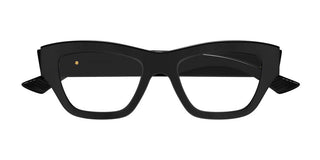 Bottega Veneta BV1360O women Black Squared Eyeglasses