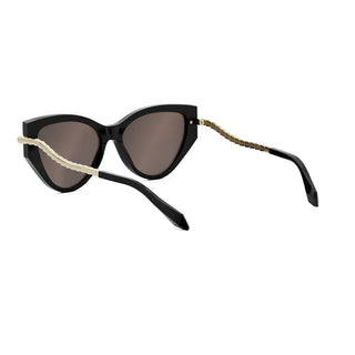 BVLGARI Serpenti BV40001I women Black Cat Eye Sunglasses