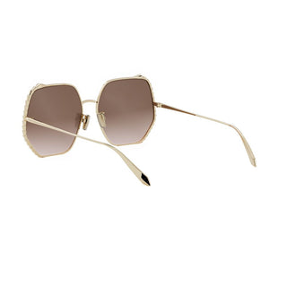 BVLGARI Serpenti BV40004U women Gold Geometric Sunglasses