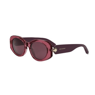 BVLGARI Serpenti Forever BV40007I women Violet Oval Sunglasses