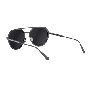 BVLGARI Octo BV40019U men Silver Geometric Sunglasses