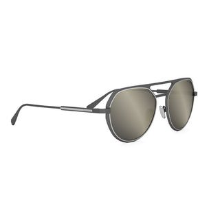 BVLGARI Octo BV40019U men Silver Geometric Sunglasses