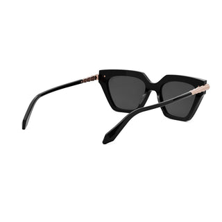 BVLGARI Serpenti BV40031I women Black Cat Eye Sunglasses