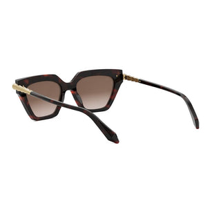 BVLGARI Serpenti BV40031I women Havana Cat Eye Sunglasses