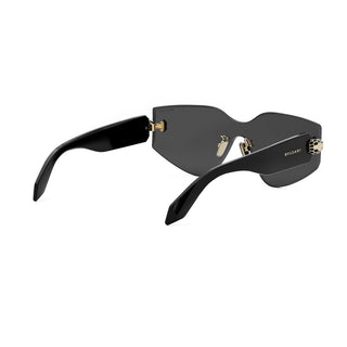 BVLGARI Serpenti BV40034U women Black Shield Sunglasses