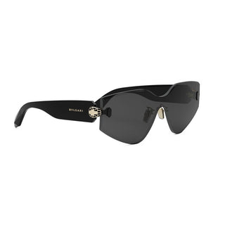 BVLGARI Serpenti BV40034U women Black Shield Sunglasses