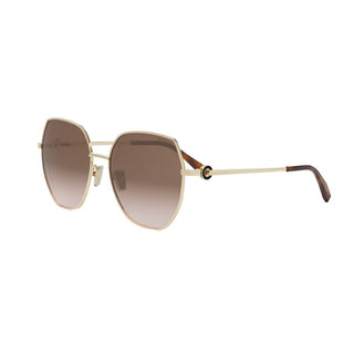 BVLGARI Bvlgari Bvlgari BV40035U women Gold Round Sunglasses