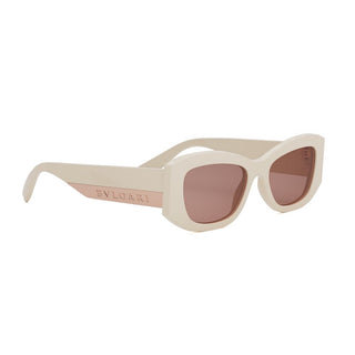 BVLGARI Bvlgari Roma BV40037I women White Geometric Sunglasses