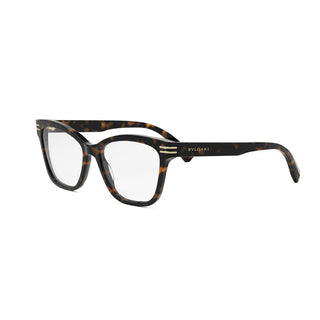 BVLGARI B.zero1 BV50009I women Havana Cat Eye Eyeglasses