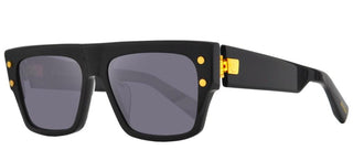 Balmain B-III unisex Black Geometric Sunglasses