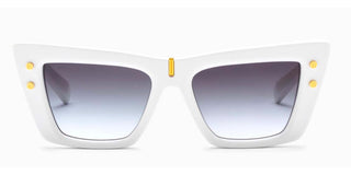 Balmain B - EYE women White Cat Eye Sunglasses